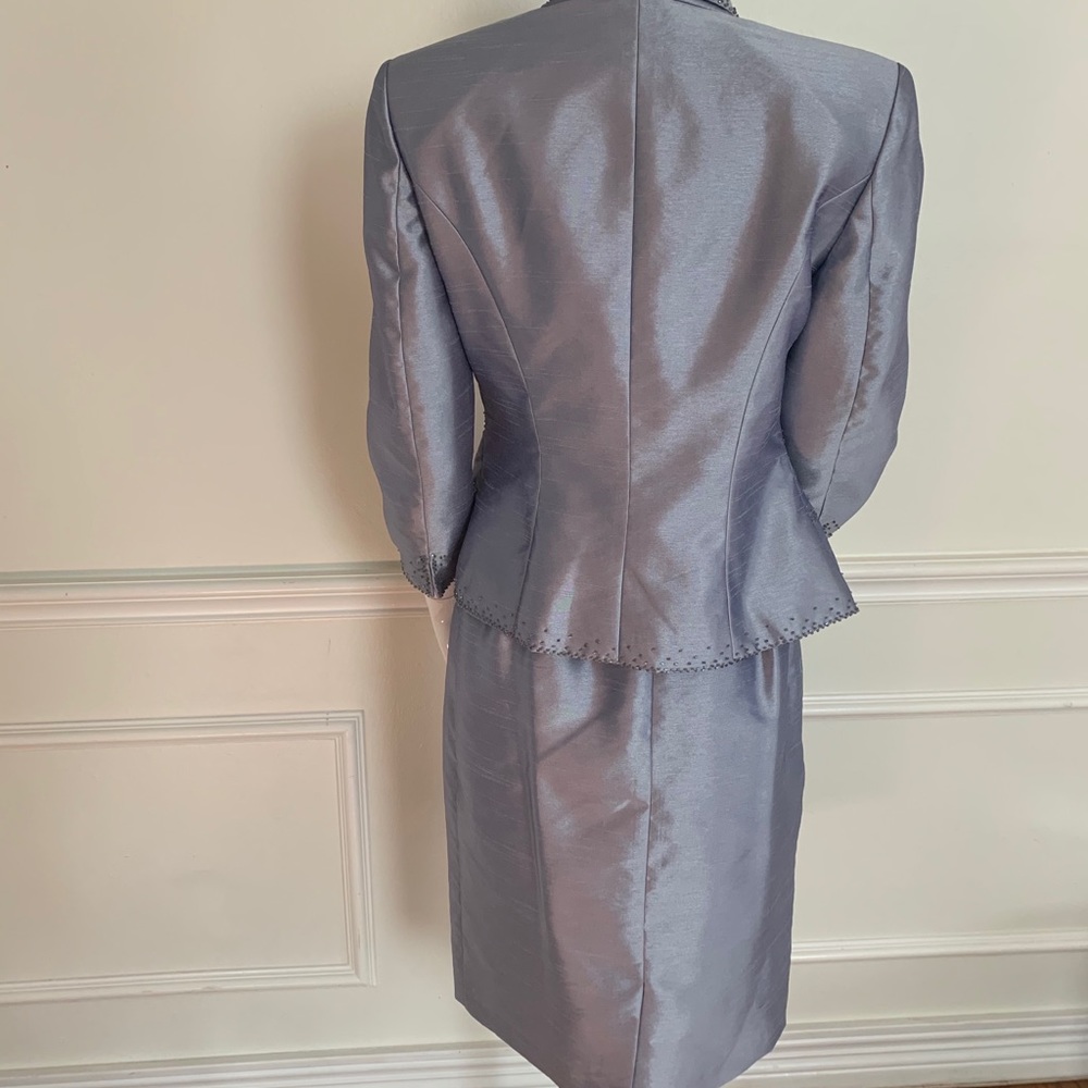 Alex Evenings formal blazer and skirt - Picture 3 of 11